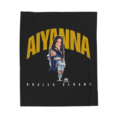 Aiyanna Robles Sedano Velveteen Plush Blanket