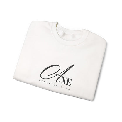 Axe Athletic Club- White Crewneck V2