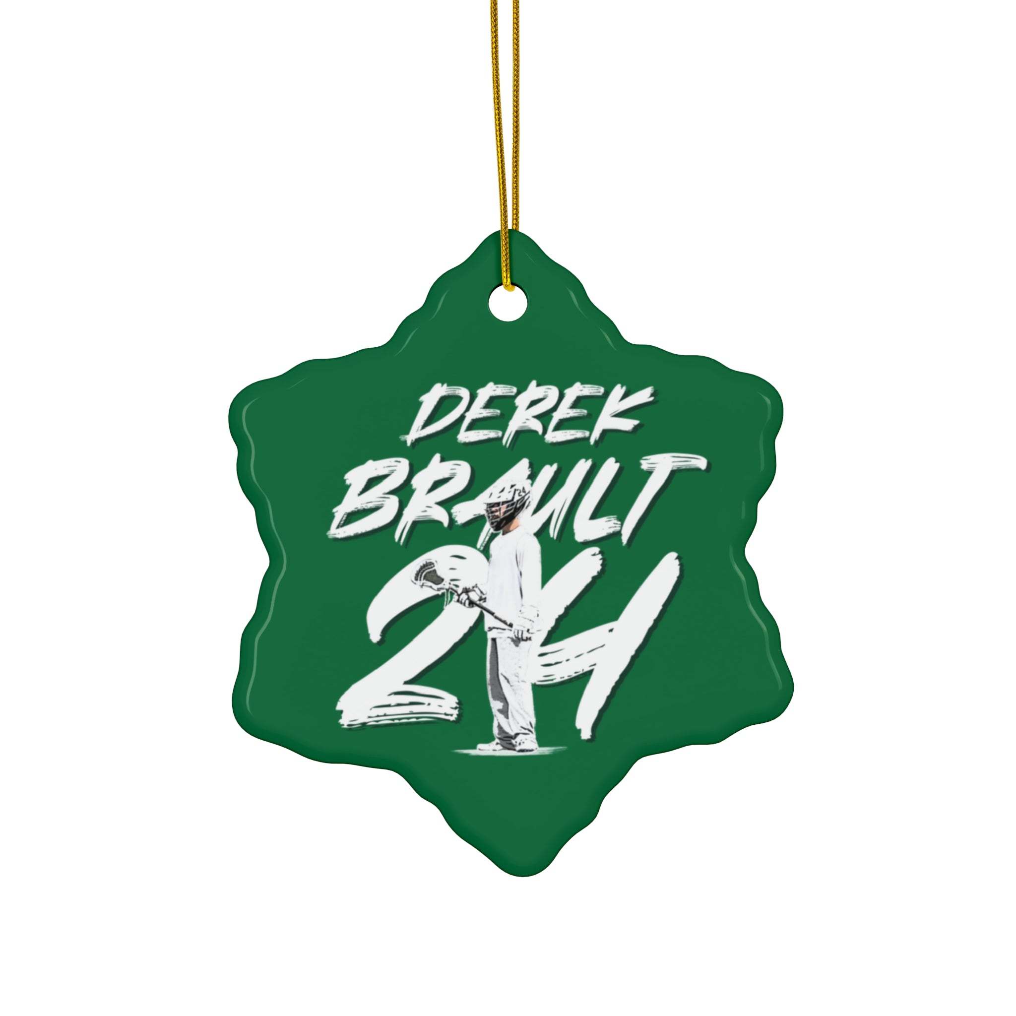 Derek Brault Ceramic Ornament