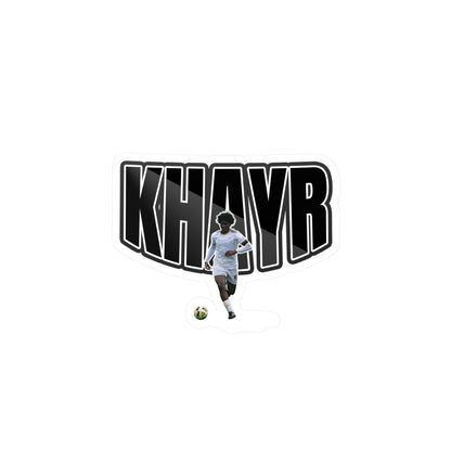 Khayr Ogunsanya Vinyl Decals