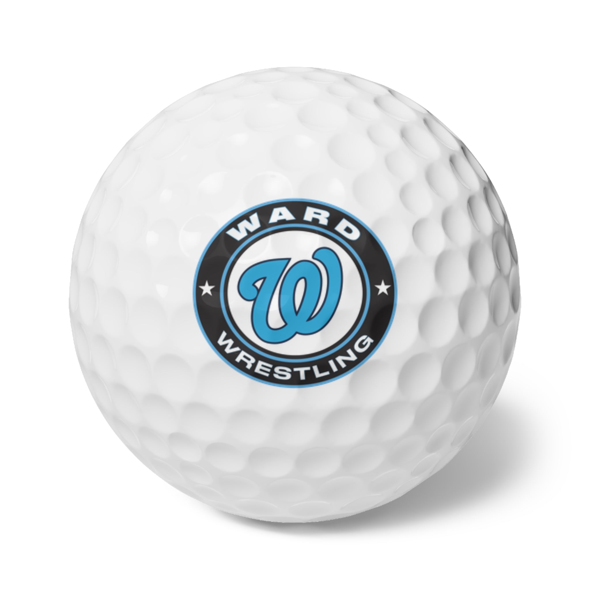 Ward Wrestling Golf Balls, 6pc