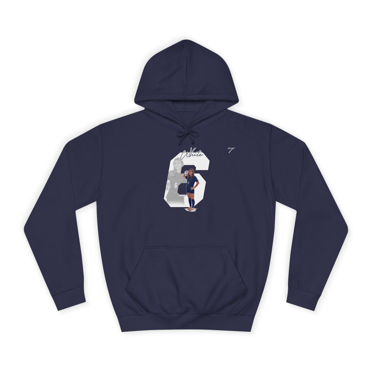 Siena White Hoodie