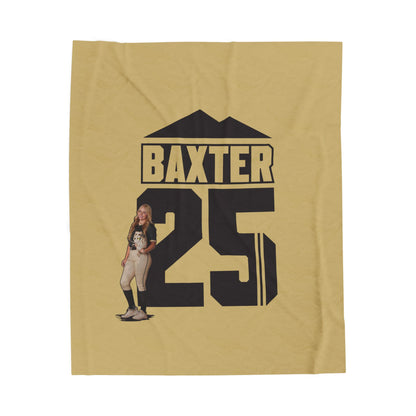 Addy Baxter Velveteen Plush Blanket