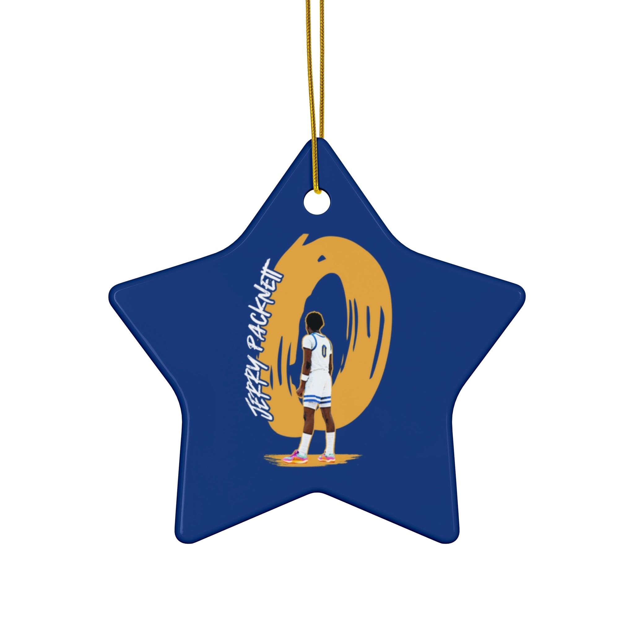 Jerry Packnett Ceramic Ornament