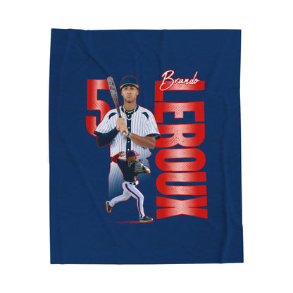 Brando Leroux Velveteen Plush Blanket