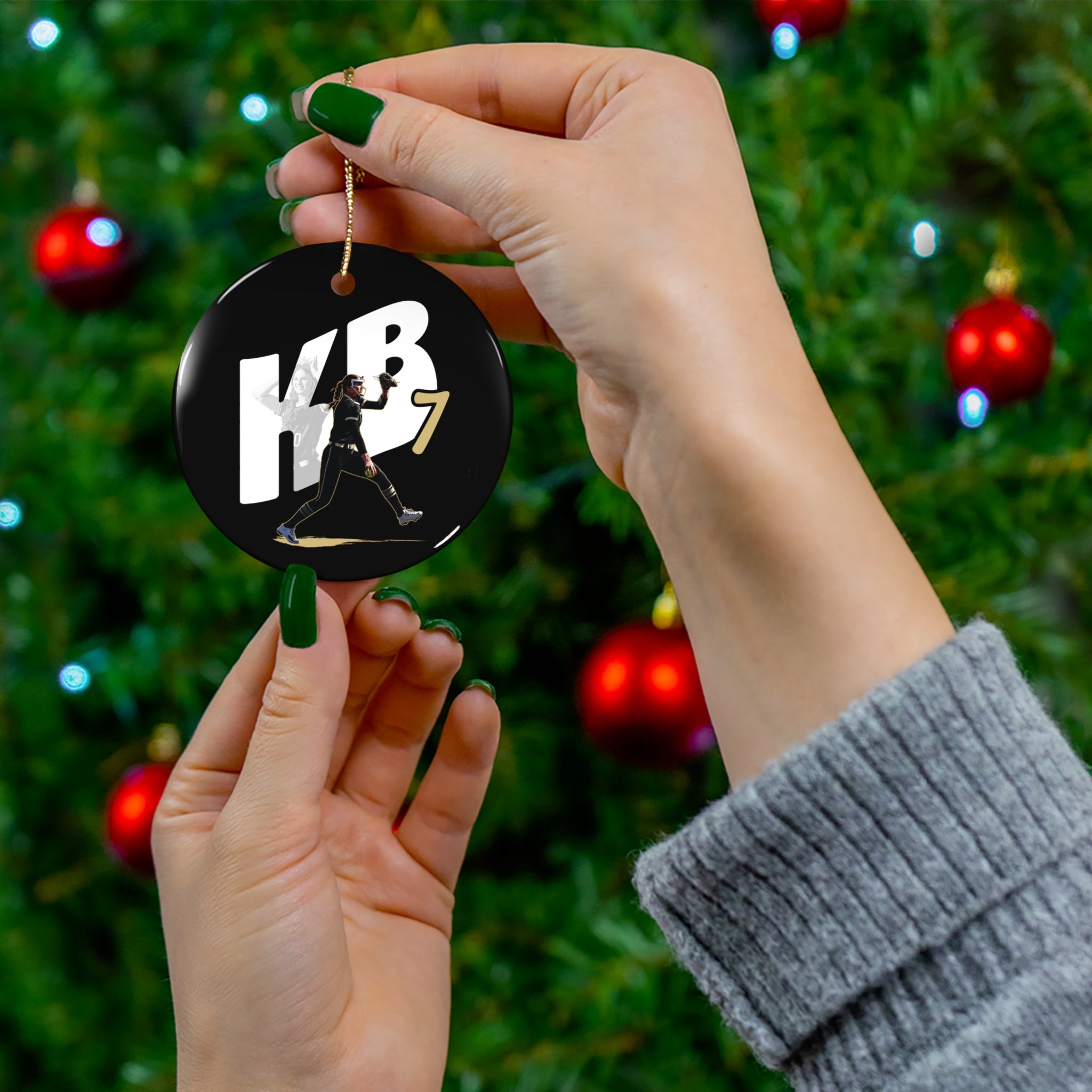 Kailey Bond Ceramic Ornament