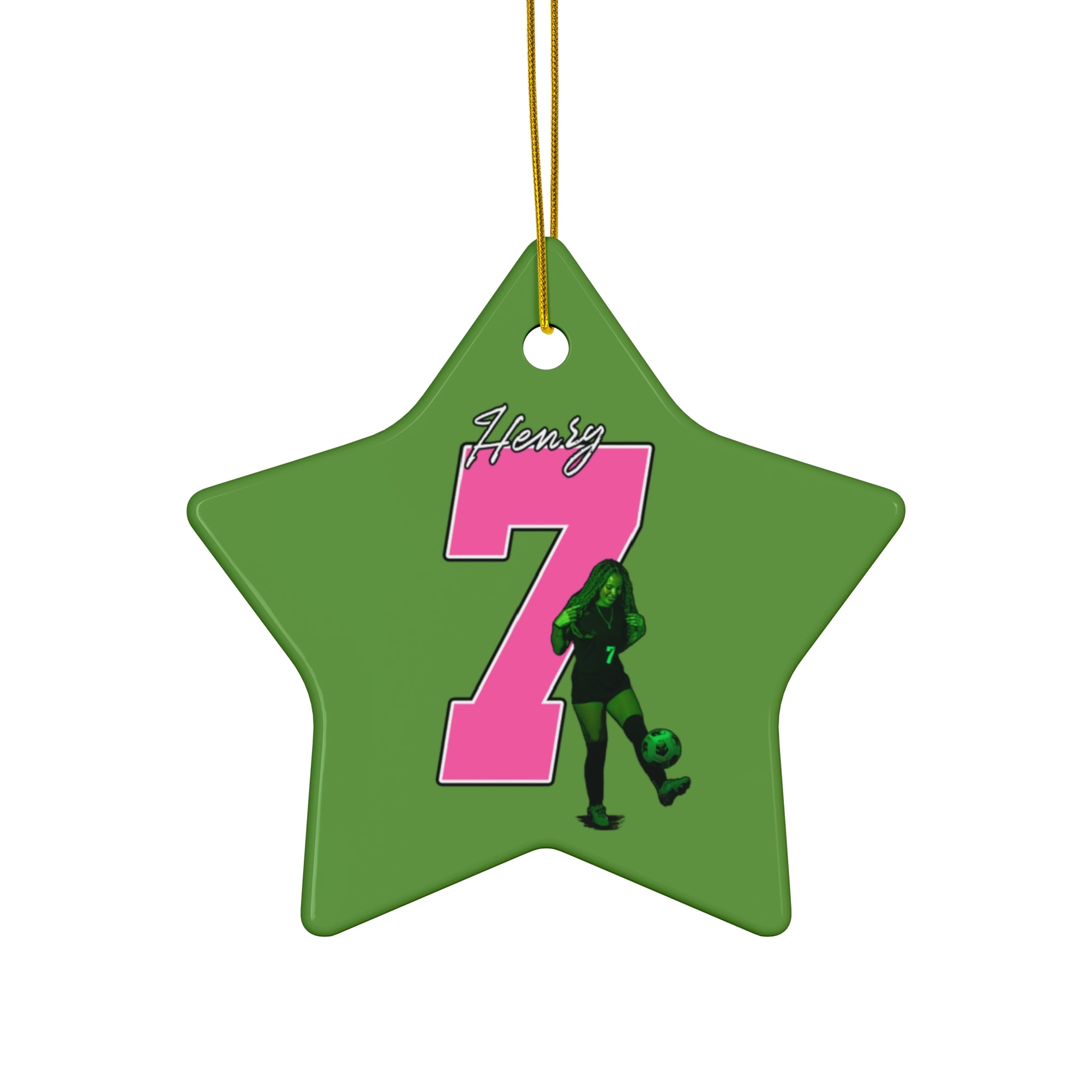Kam'Ryn Henry Ceramic Ornament