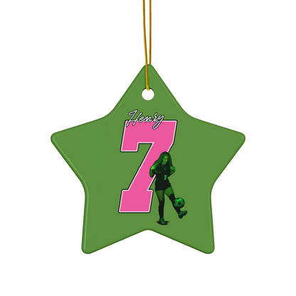 Kam'Ryn Henry Ceramic Ornament