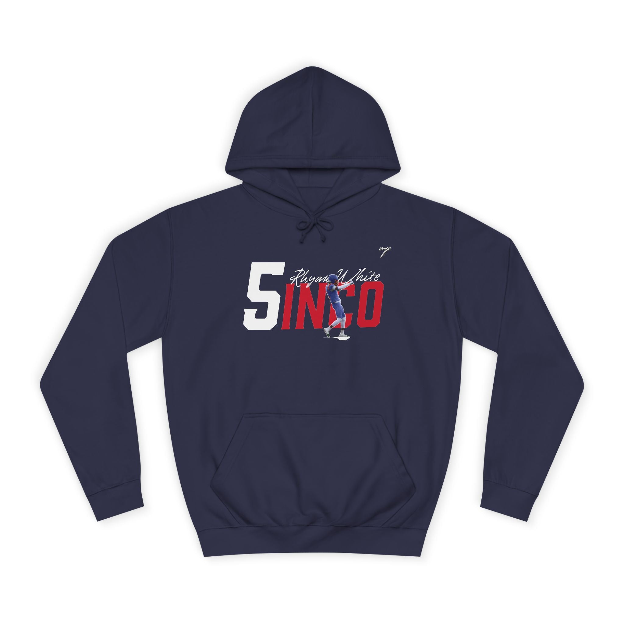 Rhyan White Hoodie