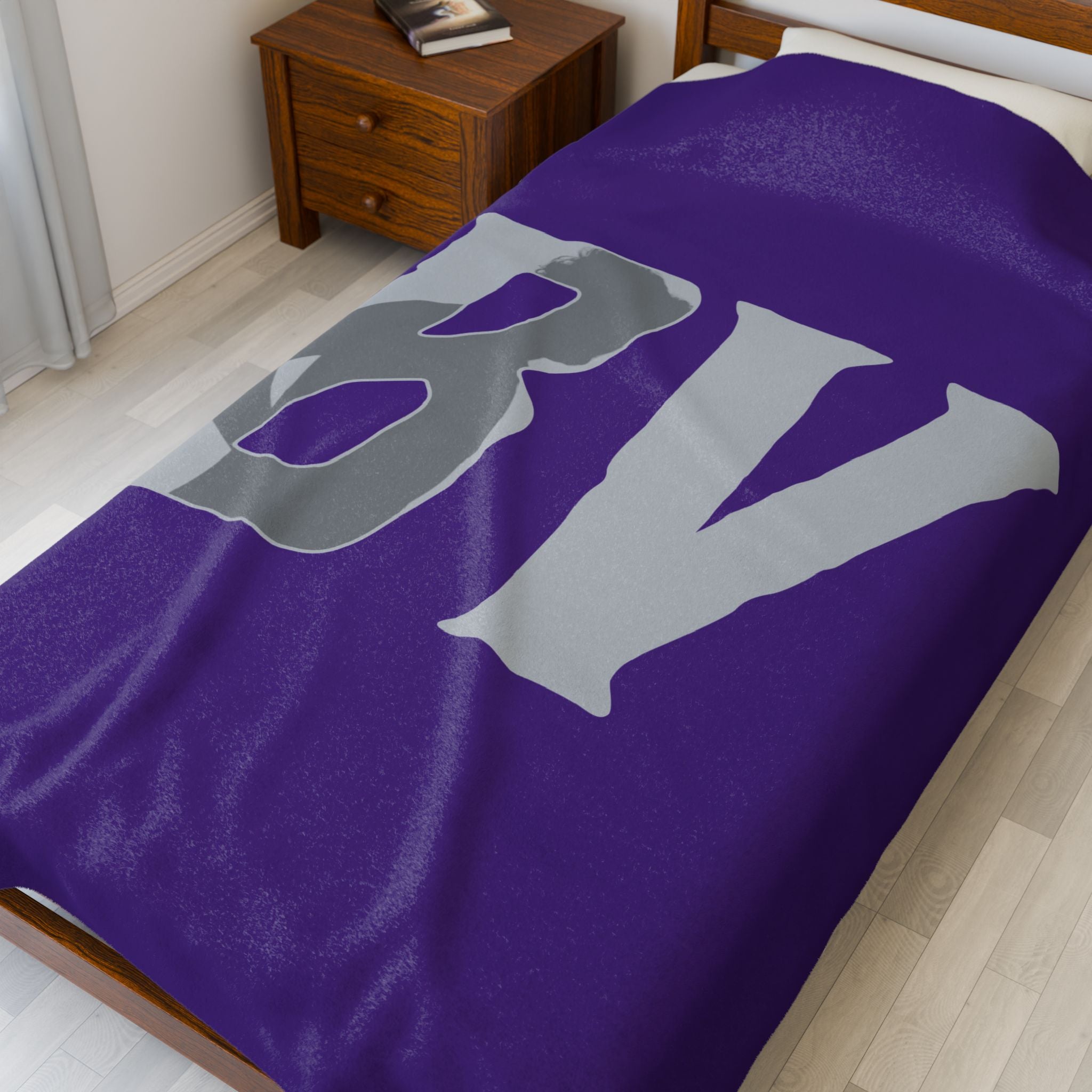 Ben Vazquez Velveteen Plush Blanket