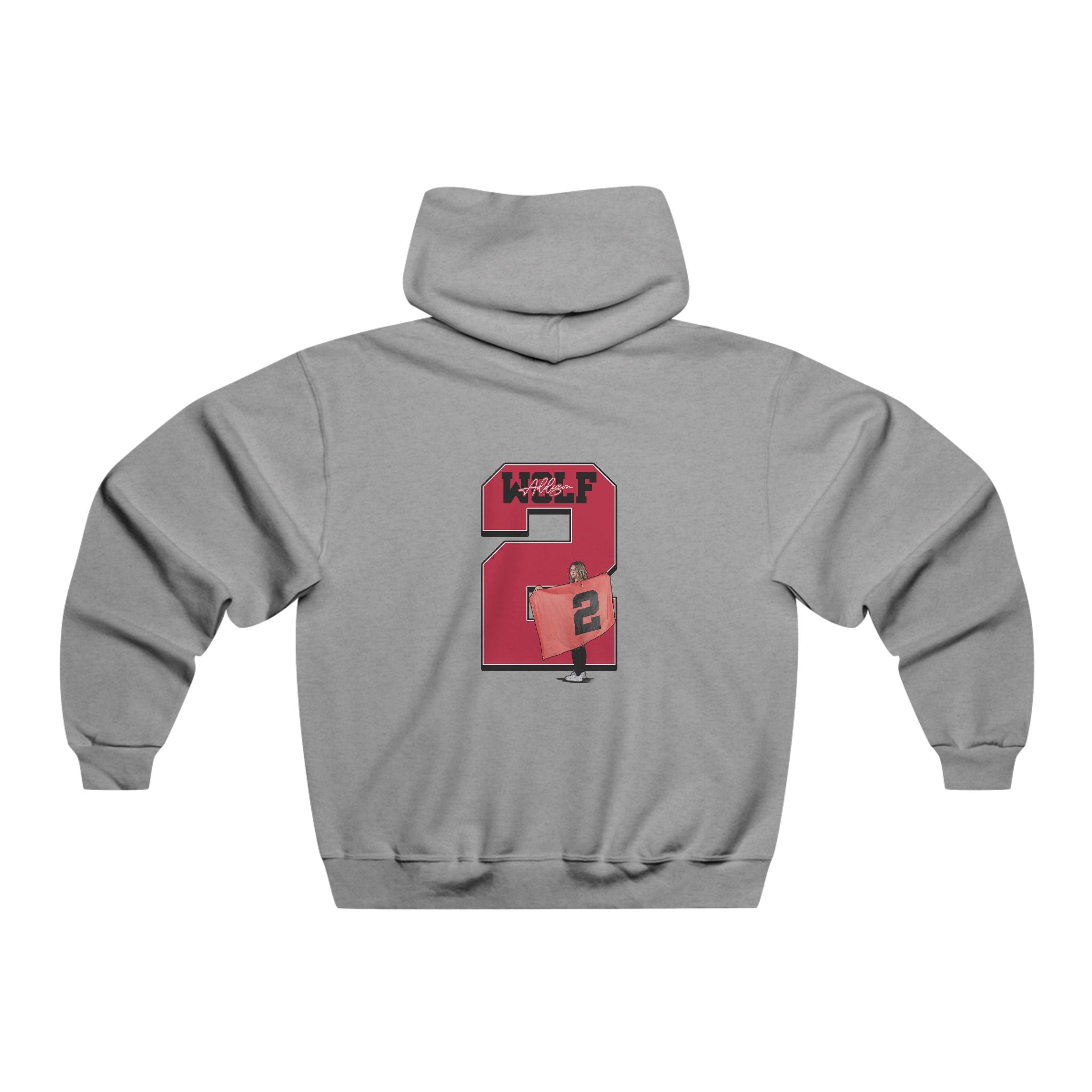 Addison Wolf Vintage Hoodie