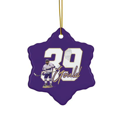 Evan Gould Ceramic Ornament