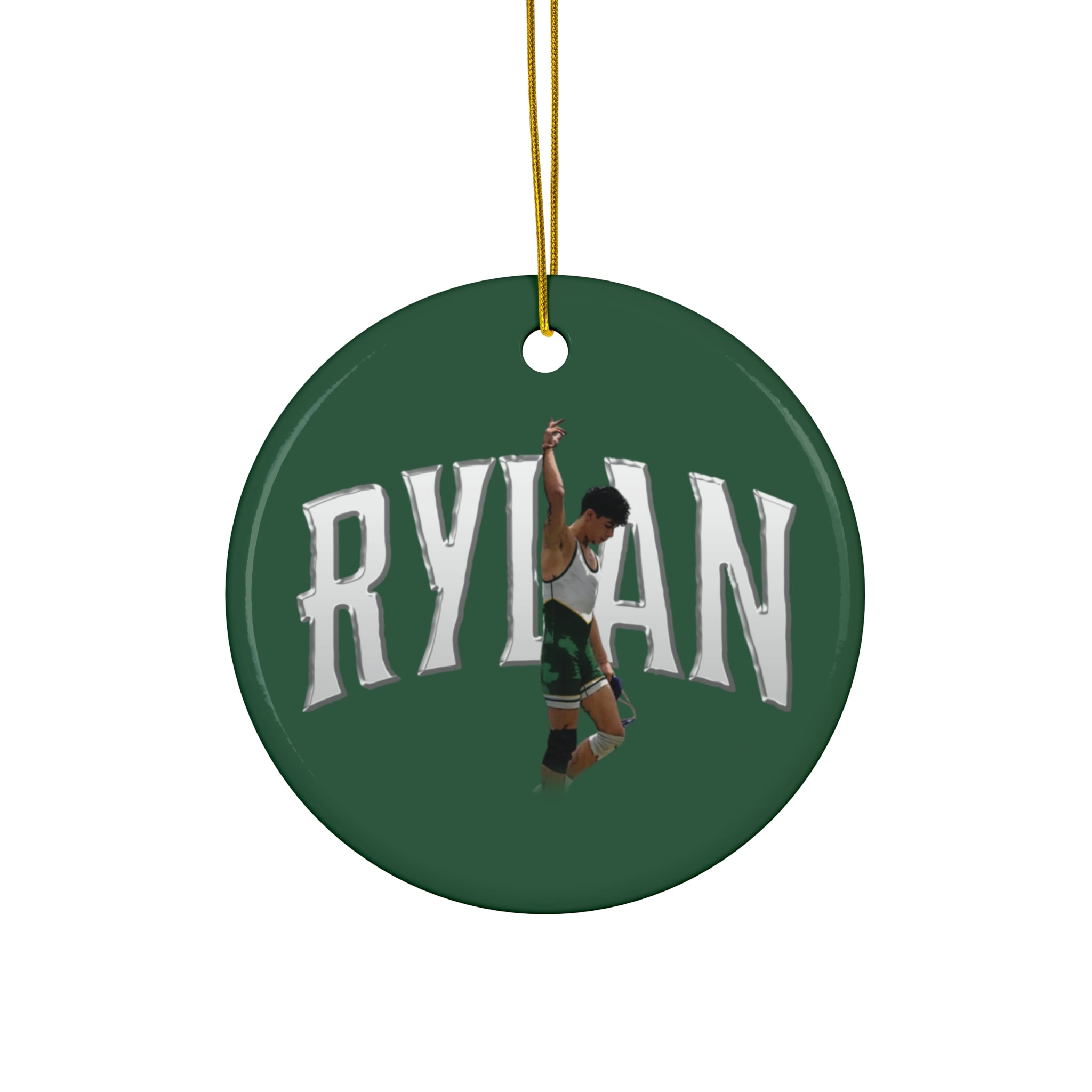 Rylan Milian Ceramic Ornament