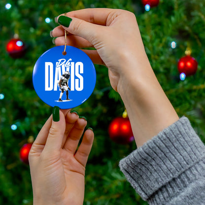 Dc Davis Ceramic Ornament