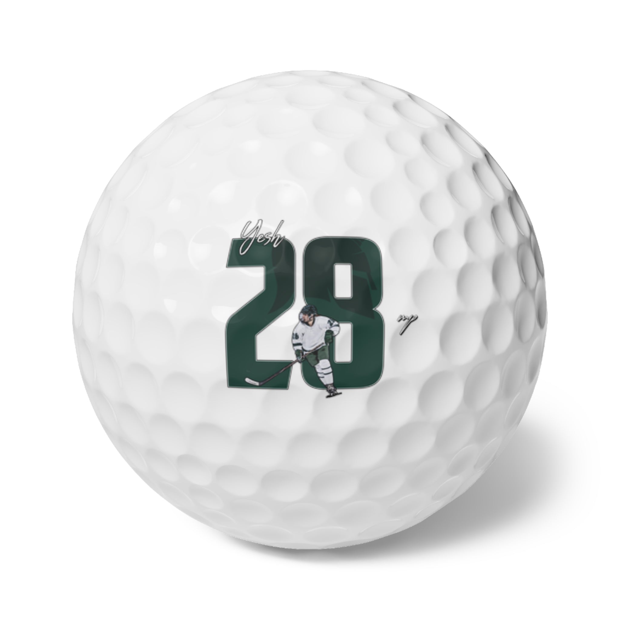 Abby Yesh Golf Balls, 6pc