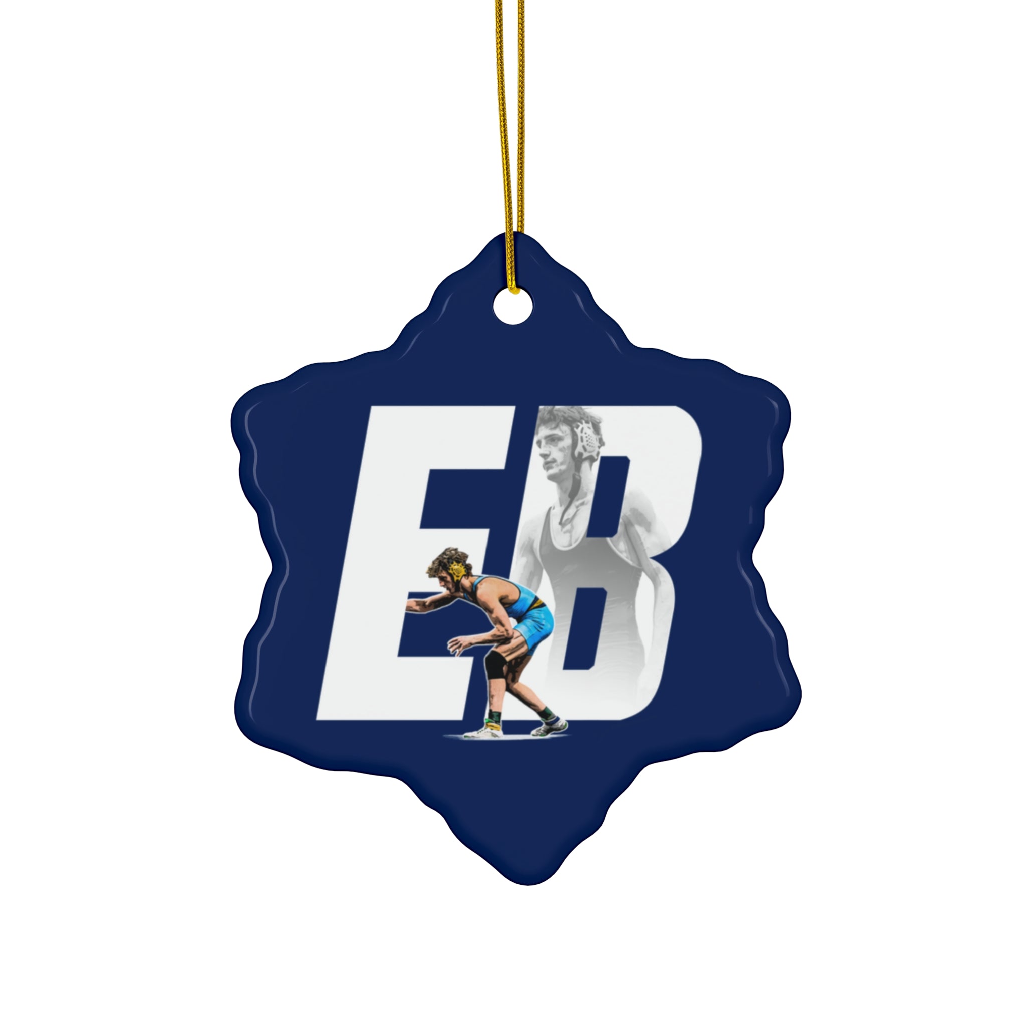 Ethan Barr Ceramic Ornament