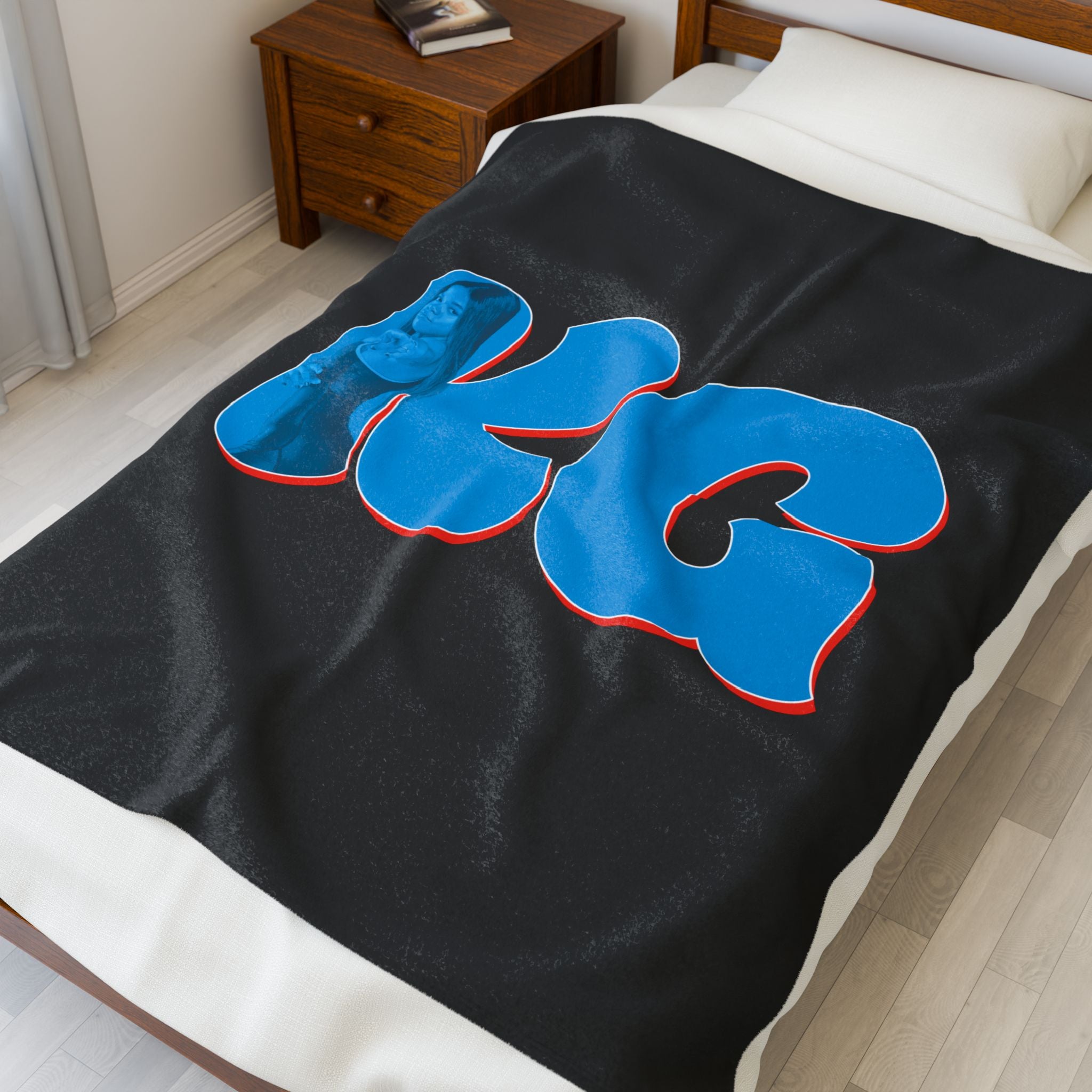 Kylee Gaddy Velveteen Plush Blanket