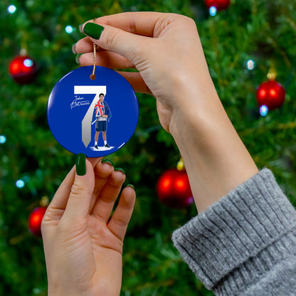 John Petrucci Ceramic Ornament