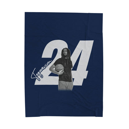Tequavion Bennamon Velveteen Plush Blanket