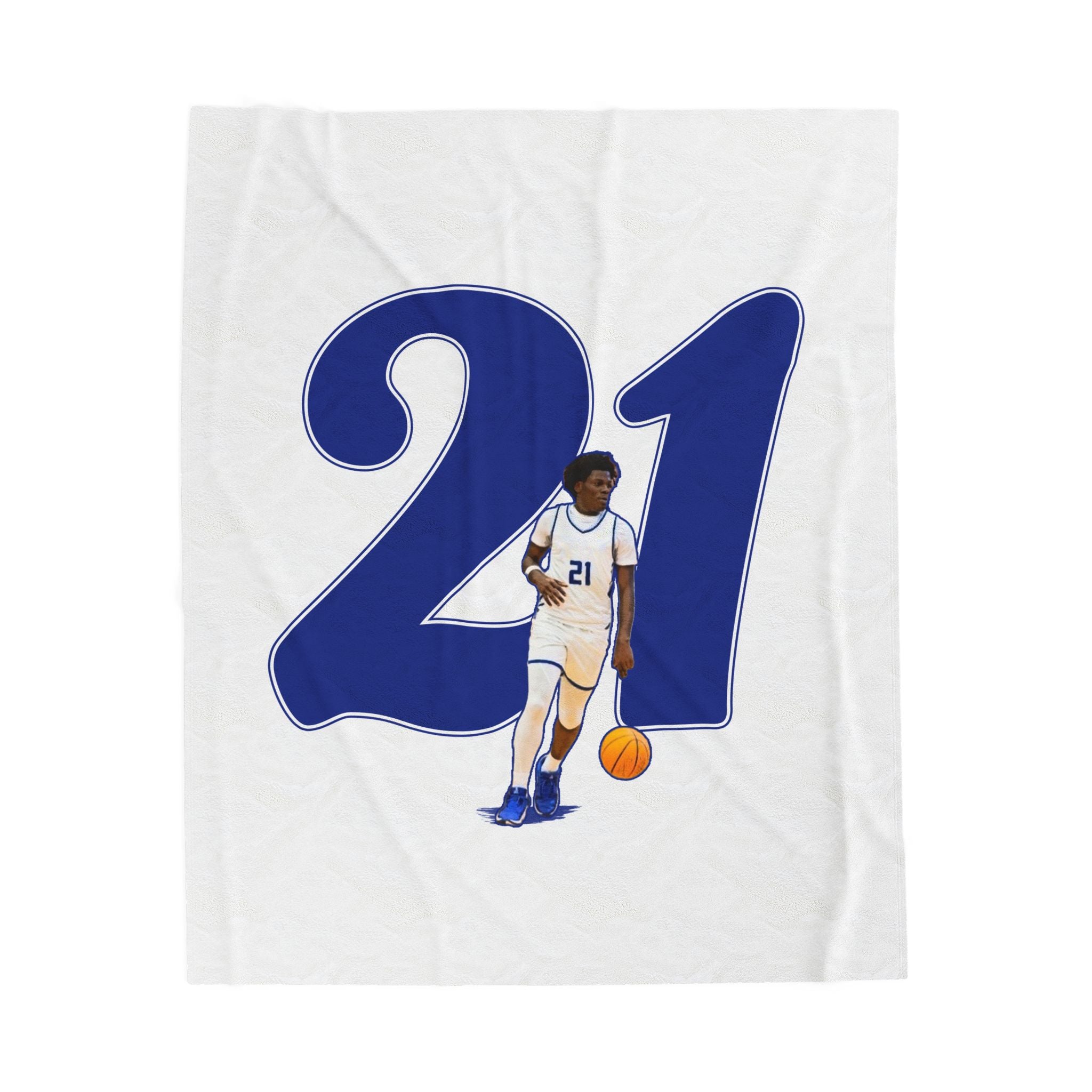 Milton Whitfield Velveteen Plush Blanket