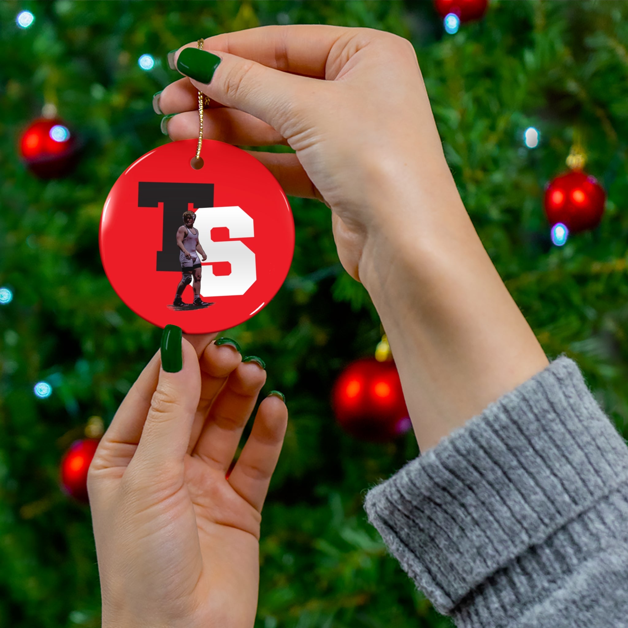 Tucker Steiner Ceramic Ornament