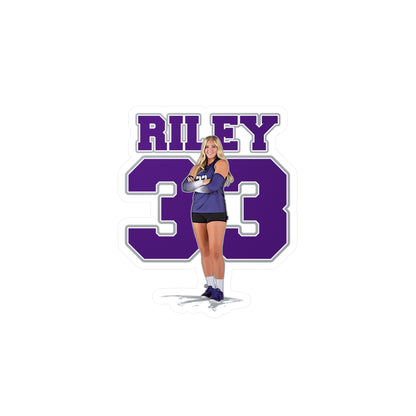 Riley Weigelt Vinyl Decals