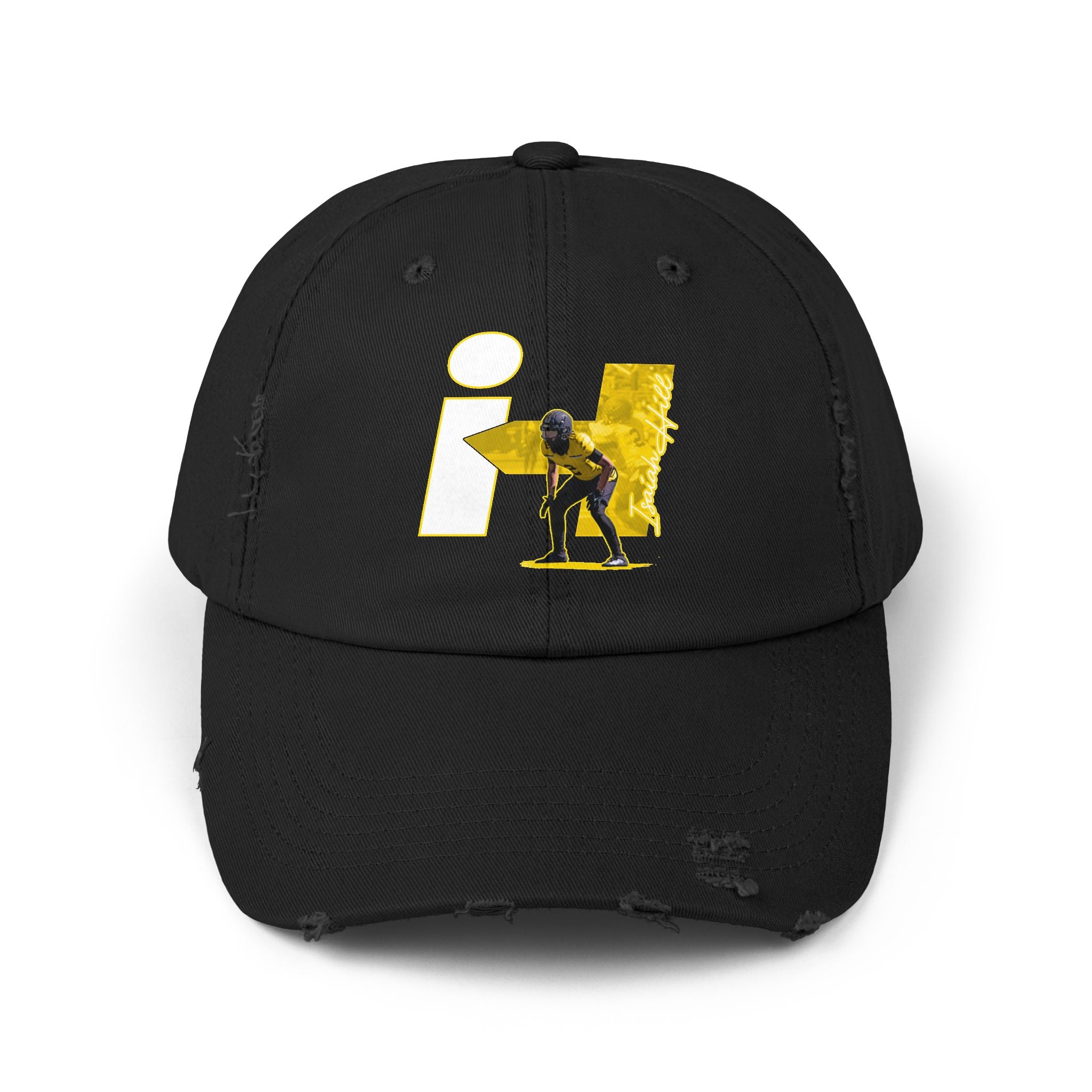 Isaiah Hill Distressed Dad Cap