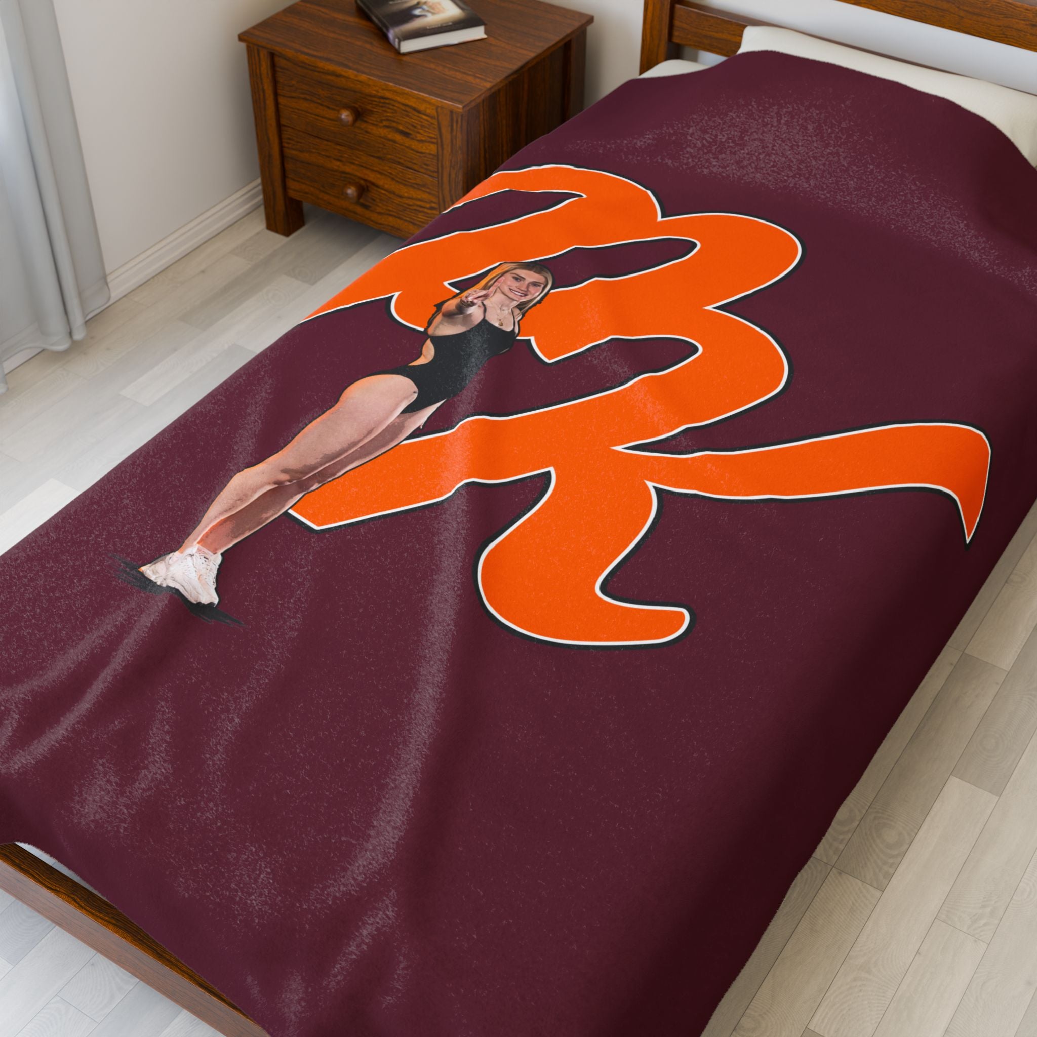 Payton Kenney Velveteen Plush Blanket
