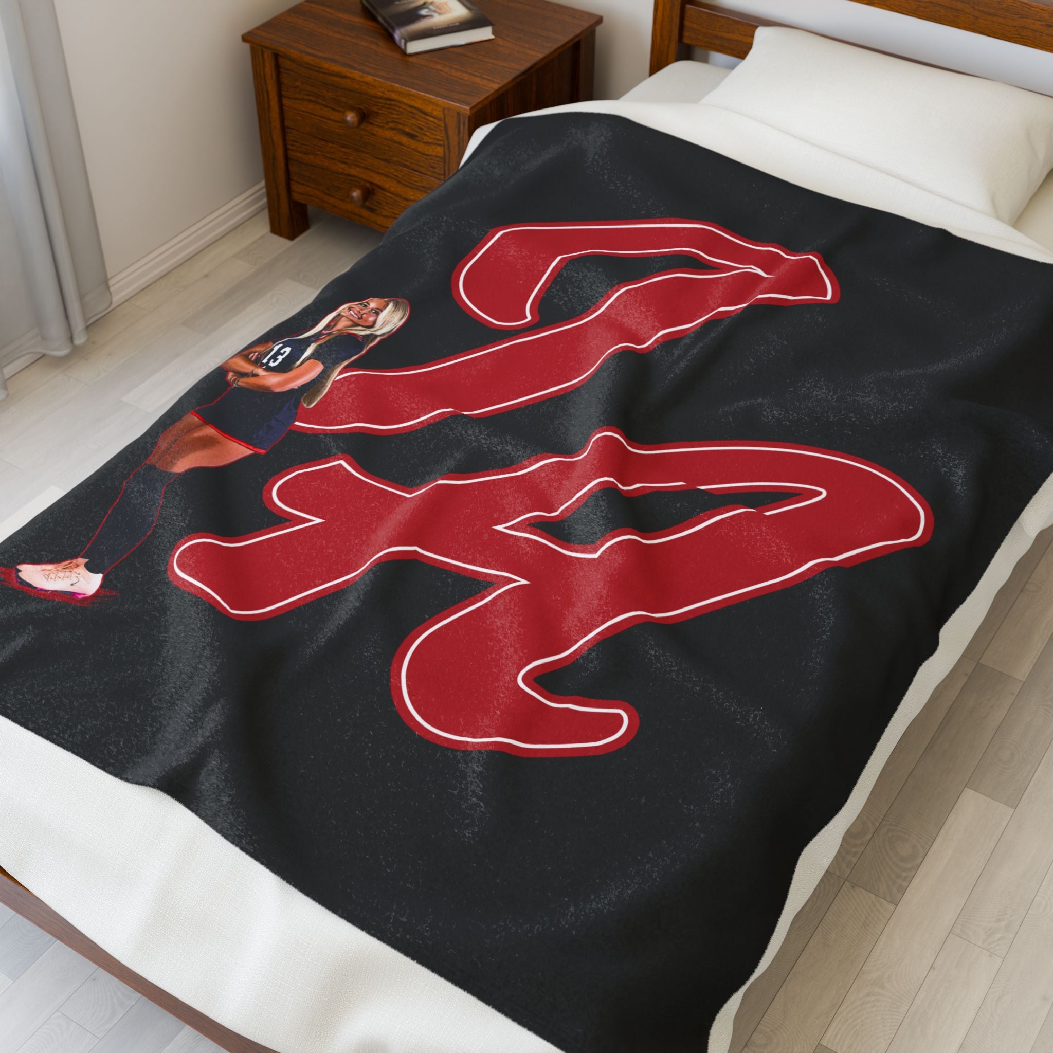 Ila Allred Velveteen Plush Blanket