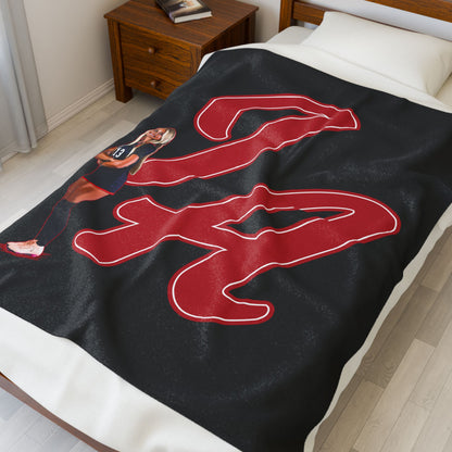 Ila Allred Velveteen Plush Blanket