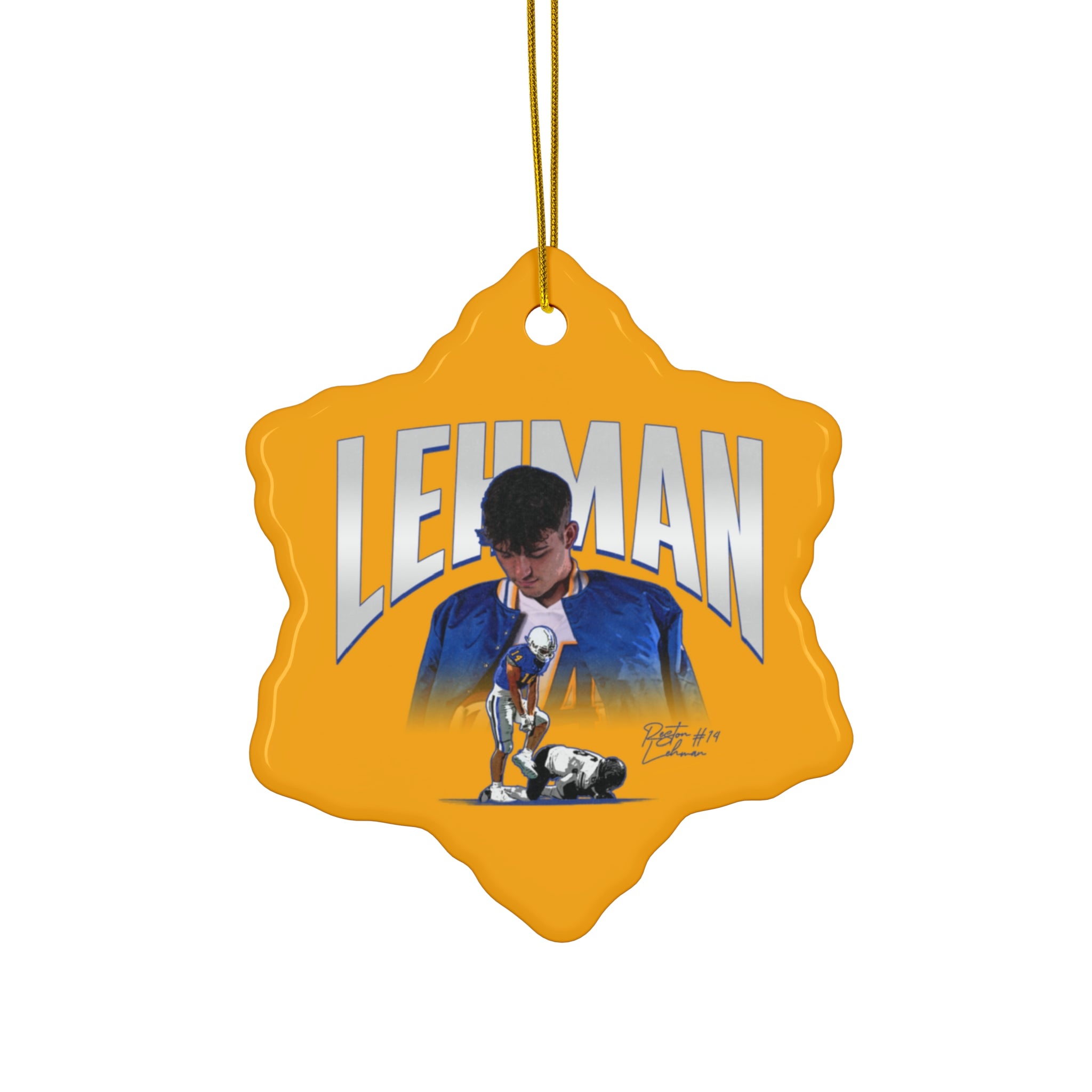 Reston Lehman Ceramic Ornament