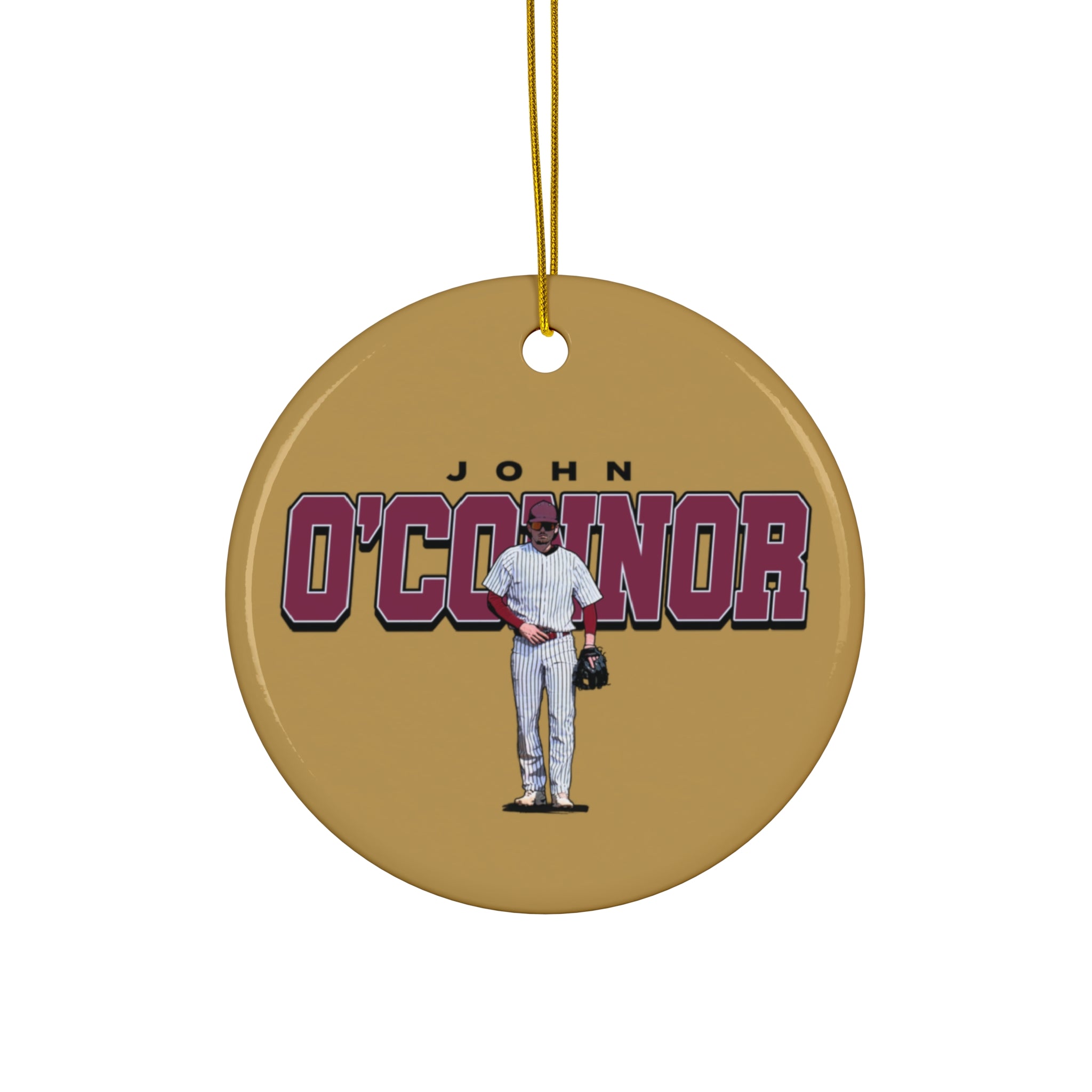 John O'Connor Ceramic Ornament