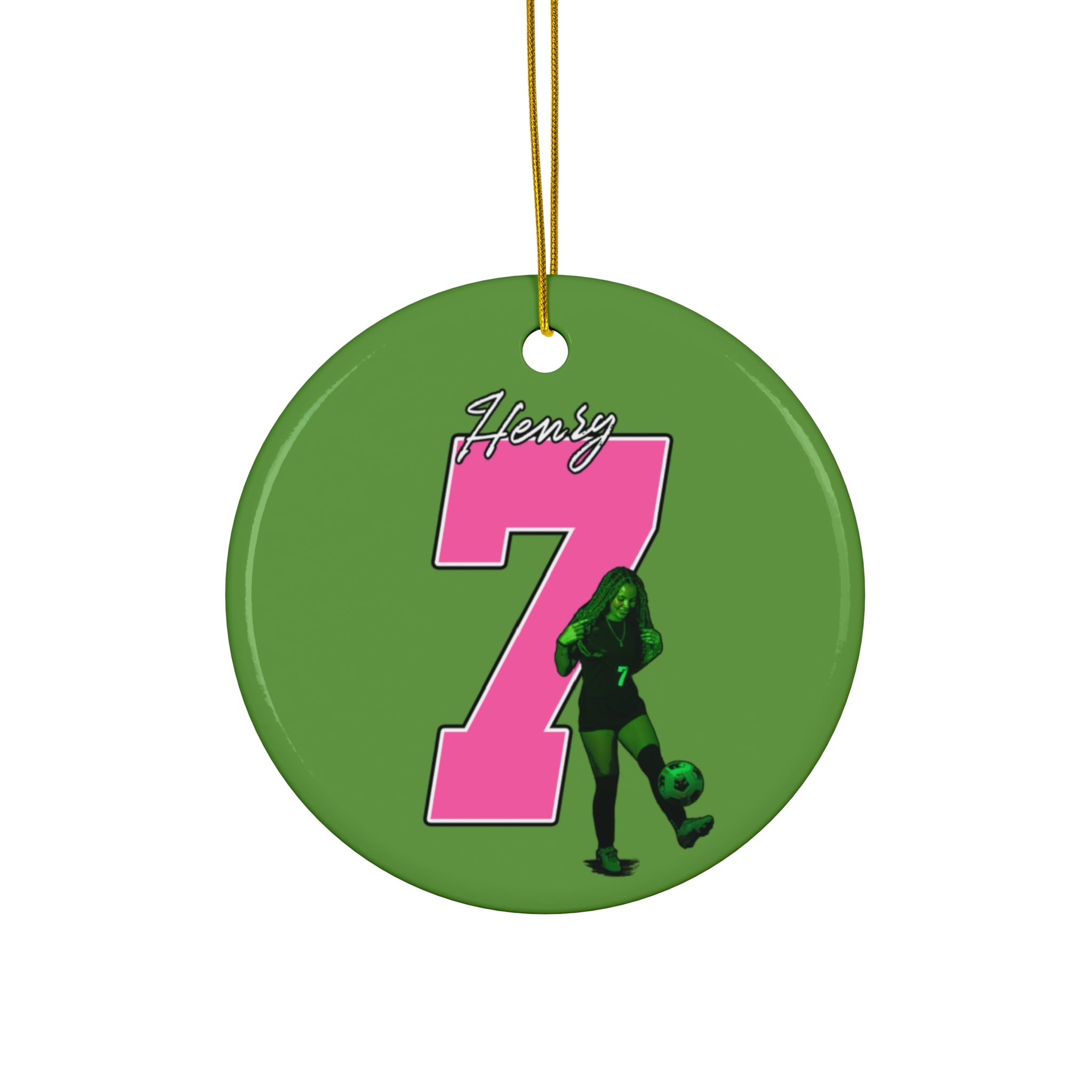 Kam'Ryn Henry Ceramic Ornament