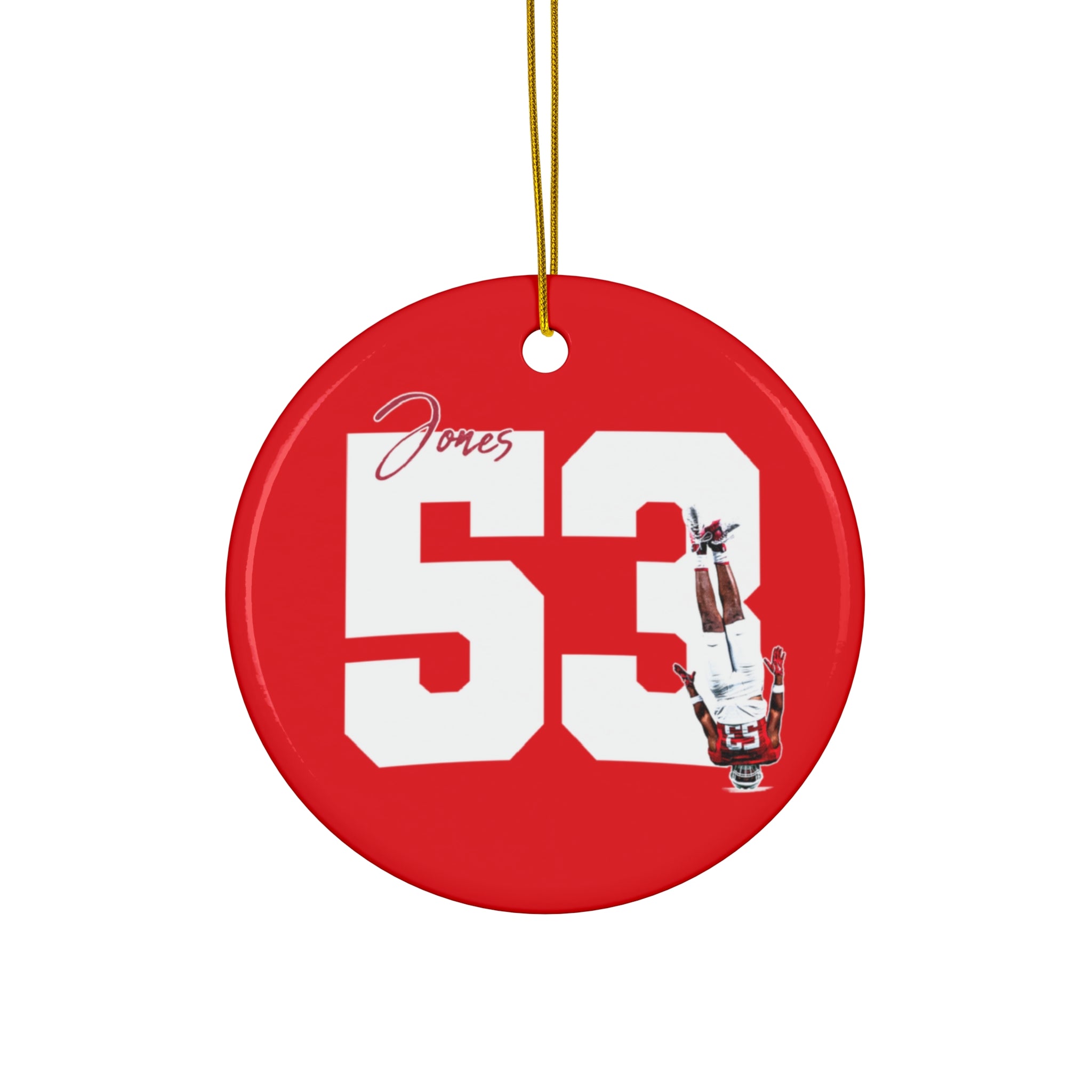 Reggie Jones Ceramic Ornament