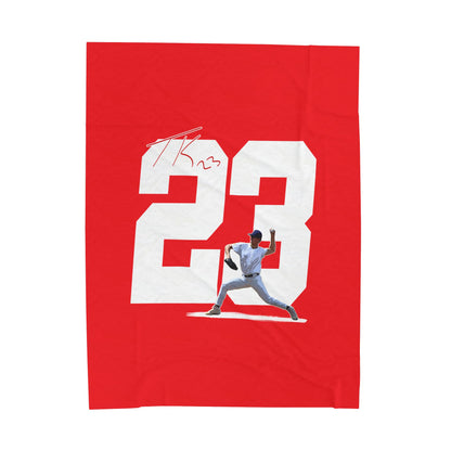 Tyler Kenast Velveteen Plush Blanket