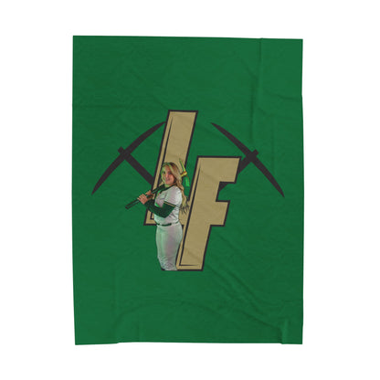 Lilly Fulghum Velveteen Plush Blanket