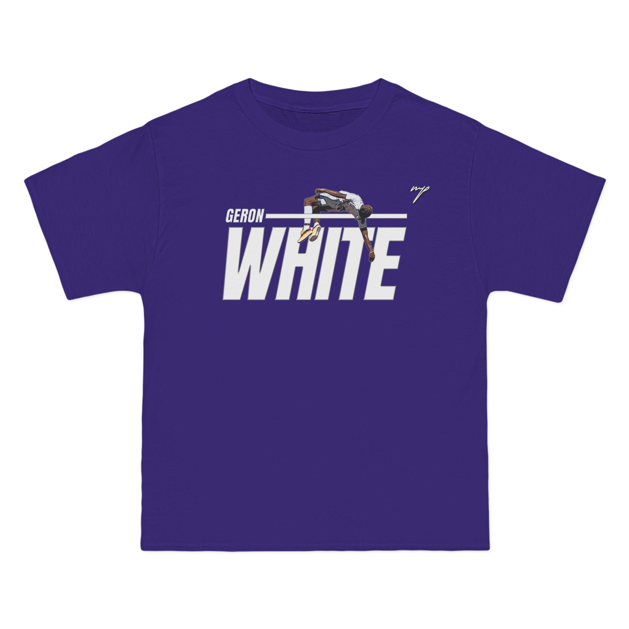 Geron White Vintage Tee