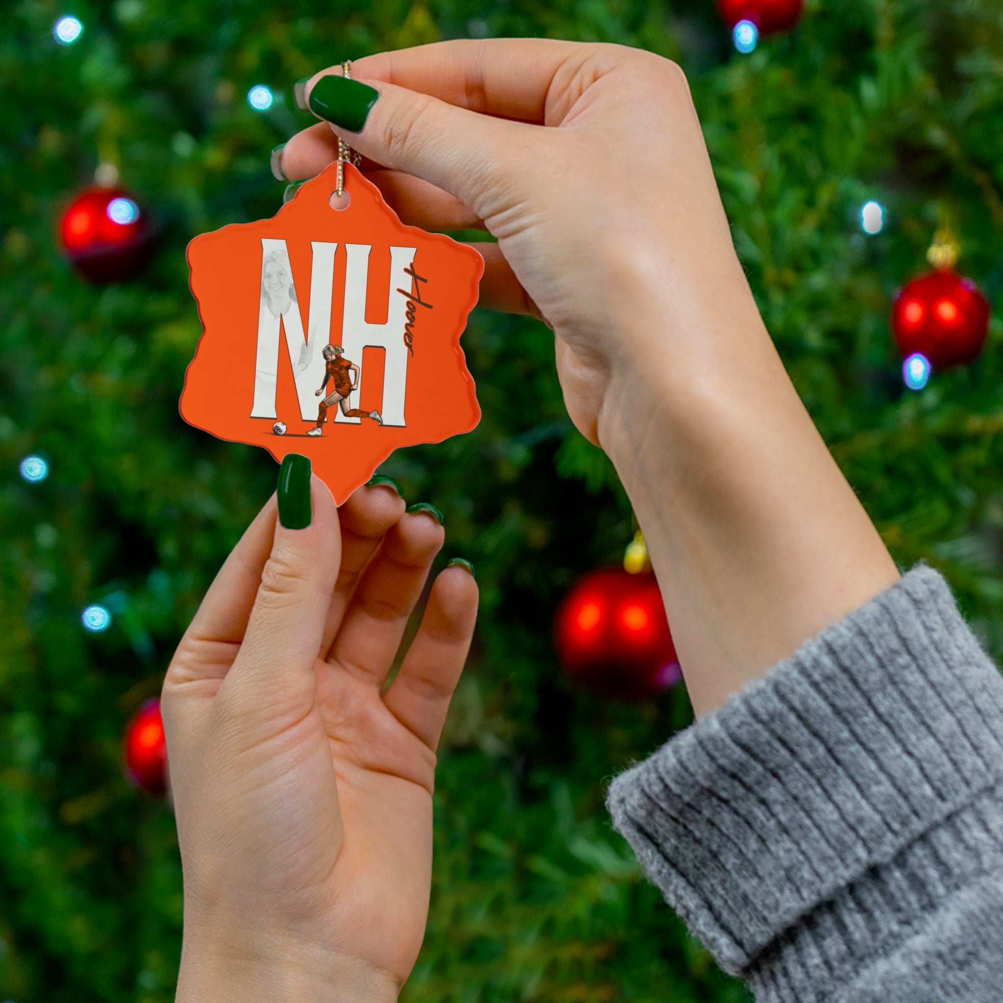 Natalie Hoover Ceramic Ornament