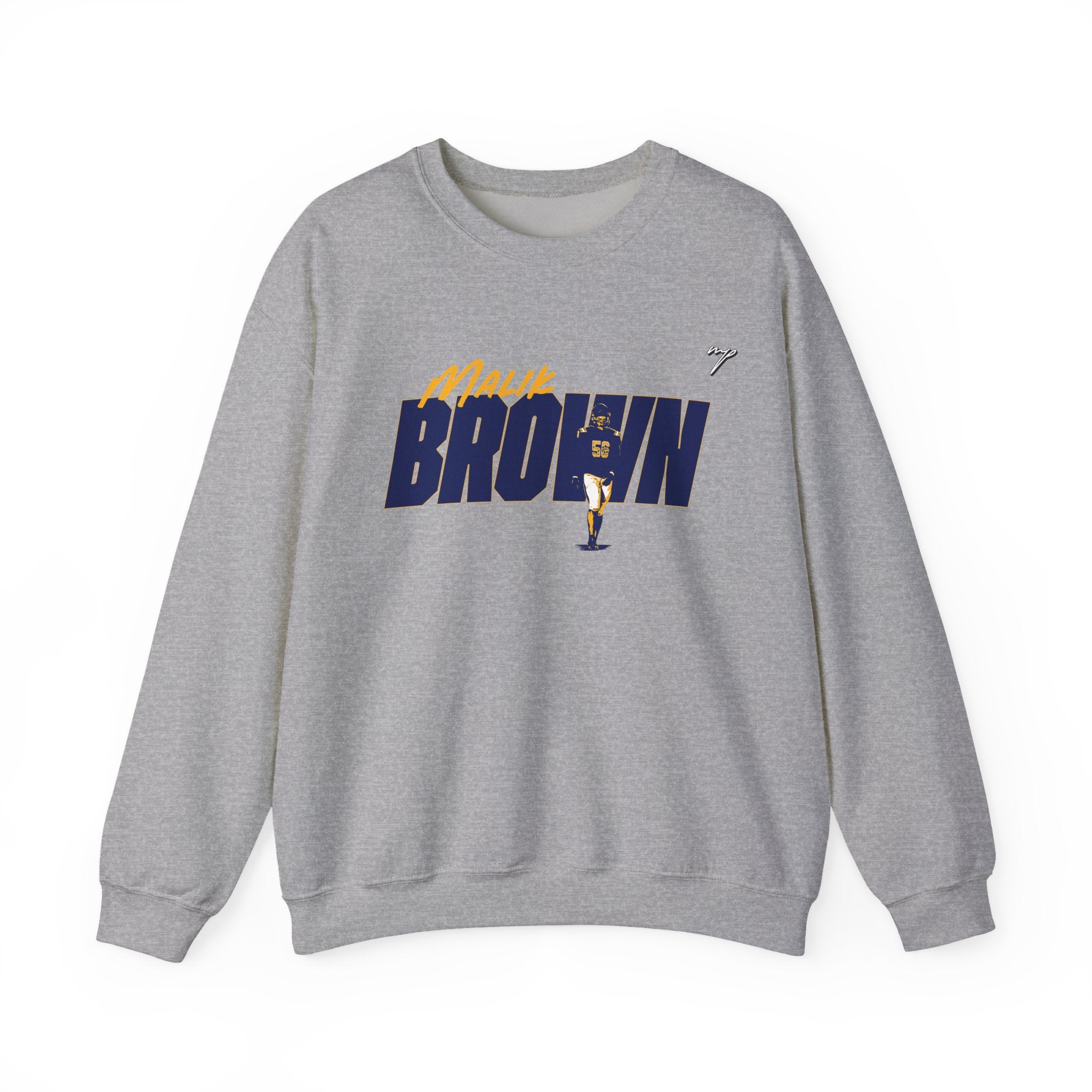 Malik Brown Crewneck