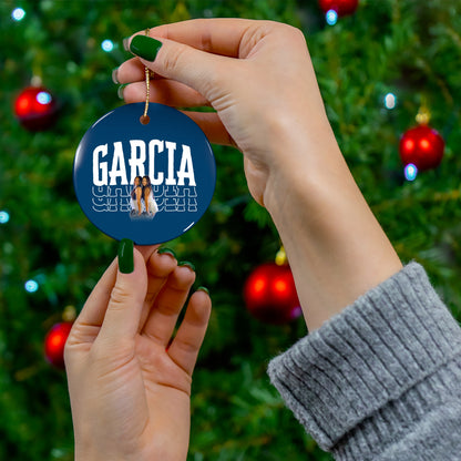 Malinda Garcia Ceramic Ornament