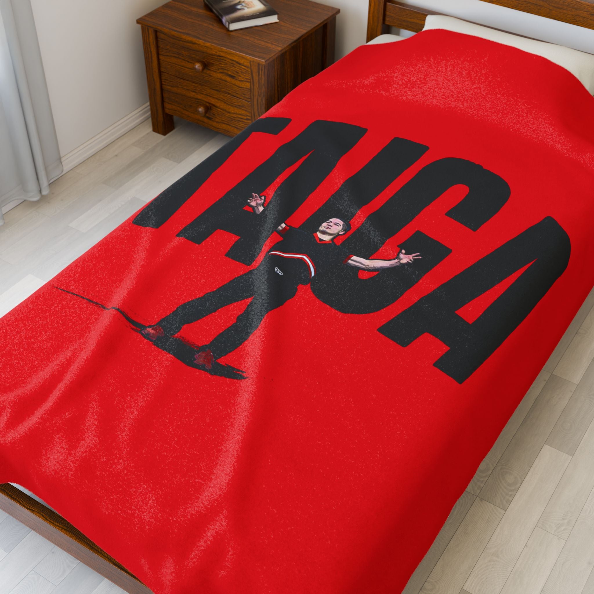 Taiga Day Velveteen Plush Blanket