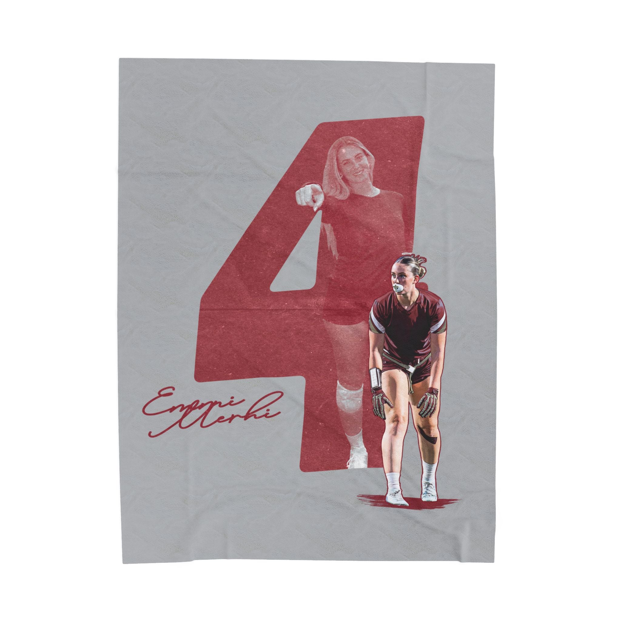 Emmi Merhi Velveteen Plush Blanket