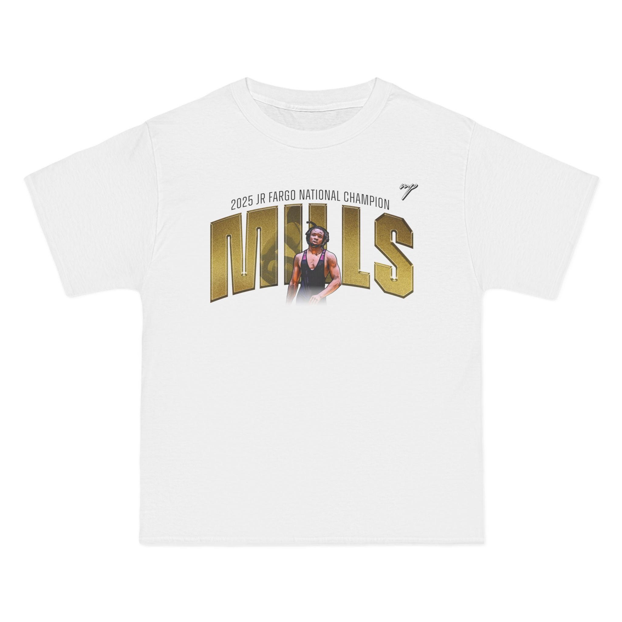Antonio Mills 2025 Fargo National Champ Vintage Tee