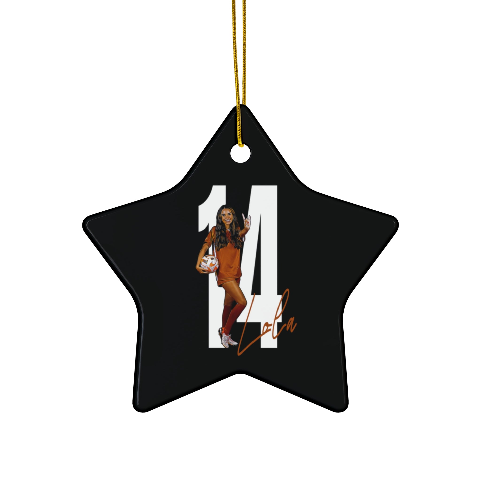 Lola Foley Ceramic Ornament