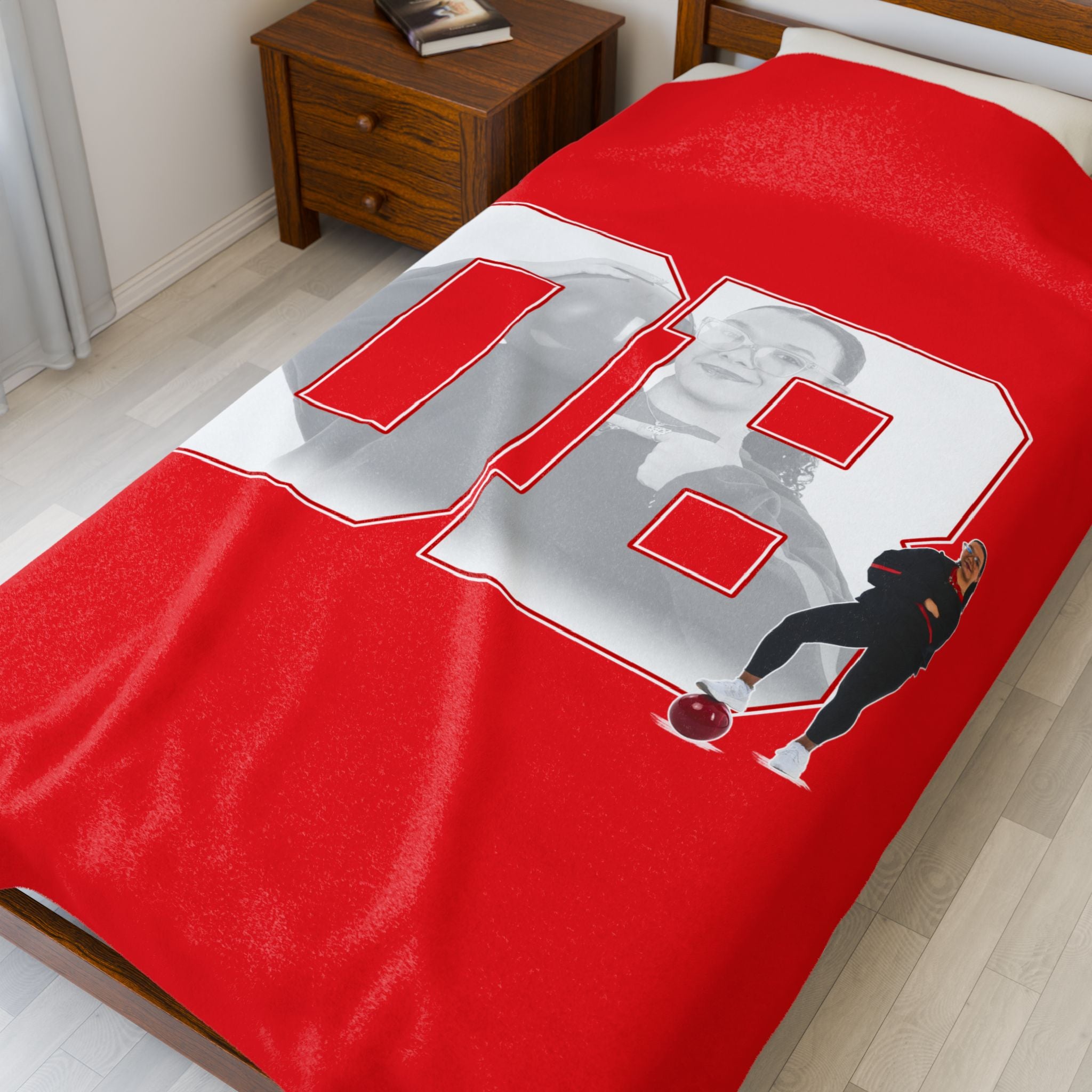 Desiree  Buchert Velveteen Plush Blanket