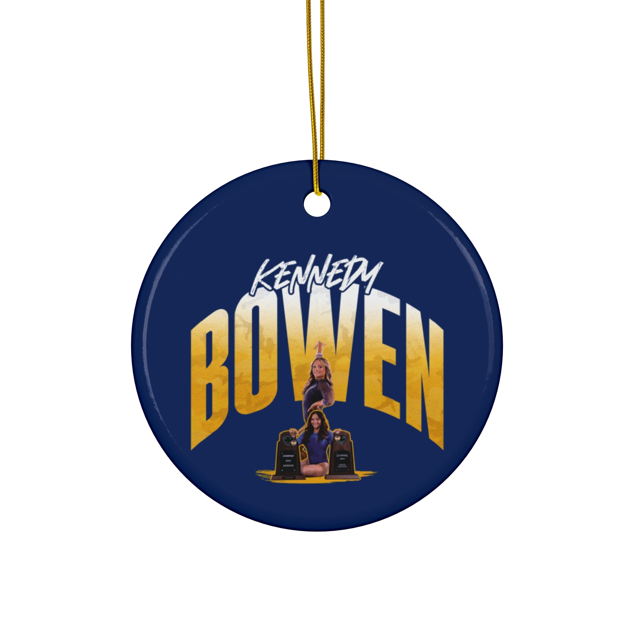 Kennedy Bowen Ceramic Ornament