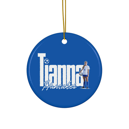 Tianna Hunsaker Ceramic Ornament