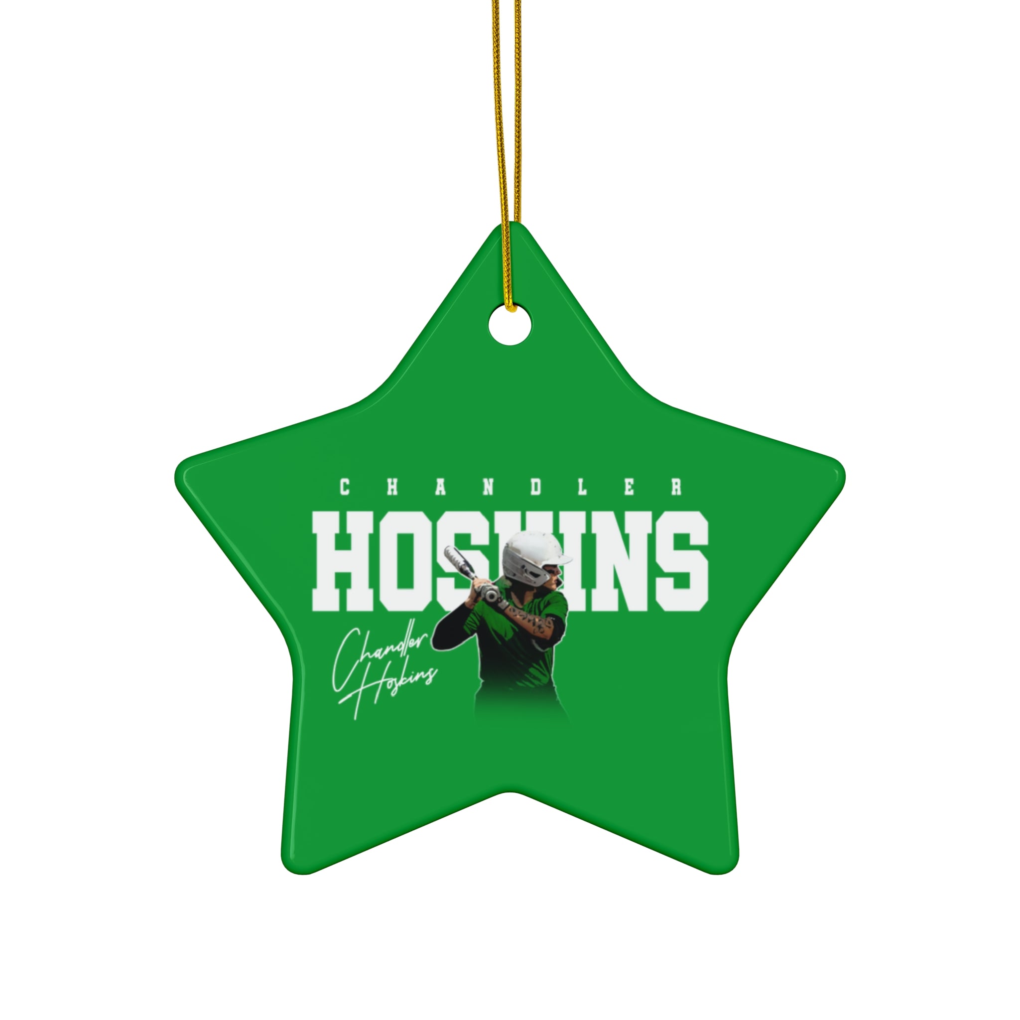 Chandler Hoskins Ceramic Ornament