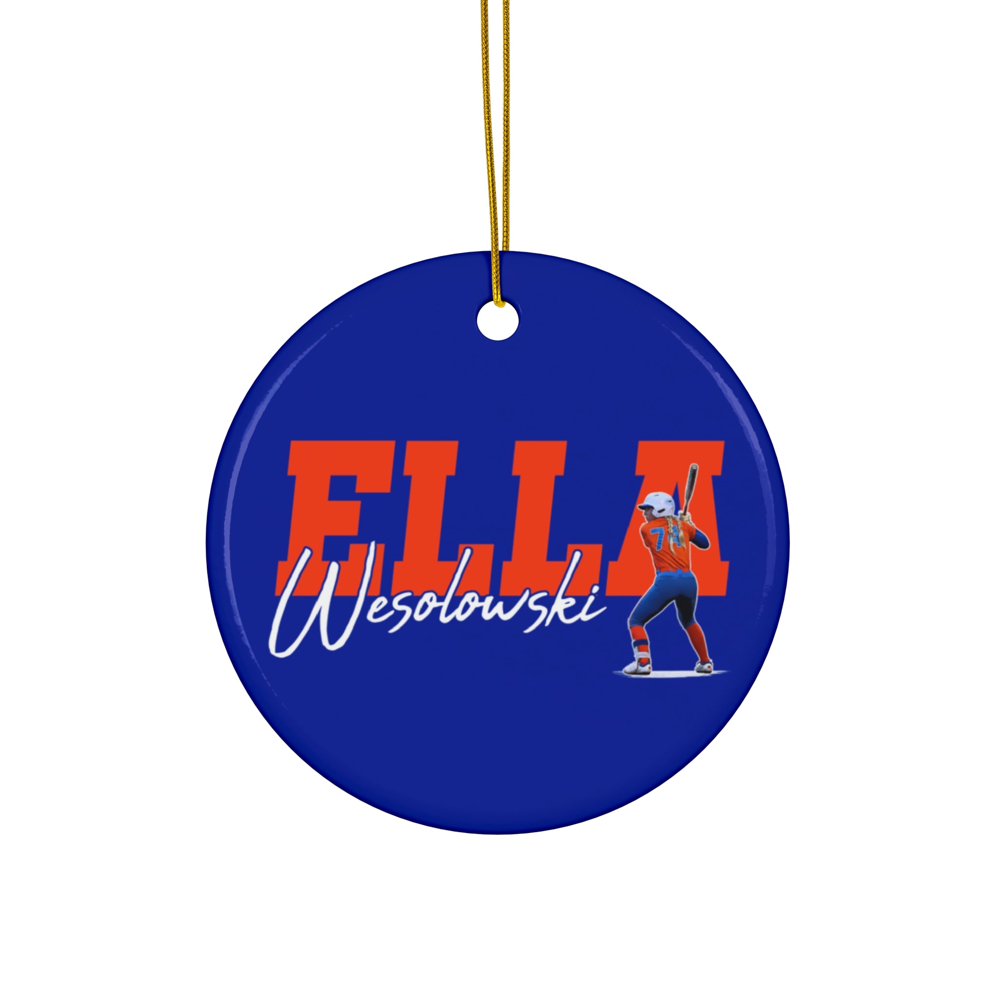 Ella Wesolowski Ceramic Ornament