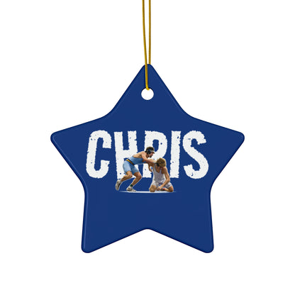 Chris Sanchez Ceramic Ornament